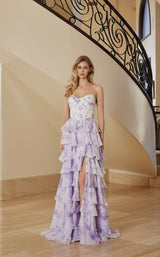 Nox Anabel T1865 Lilac Print