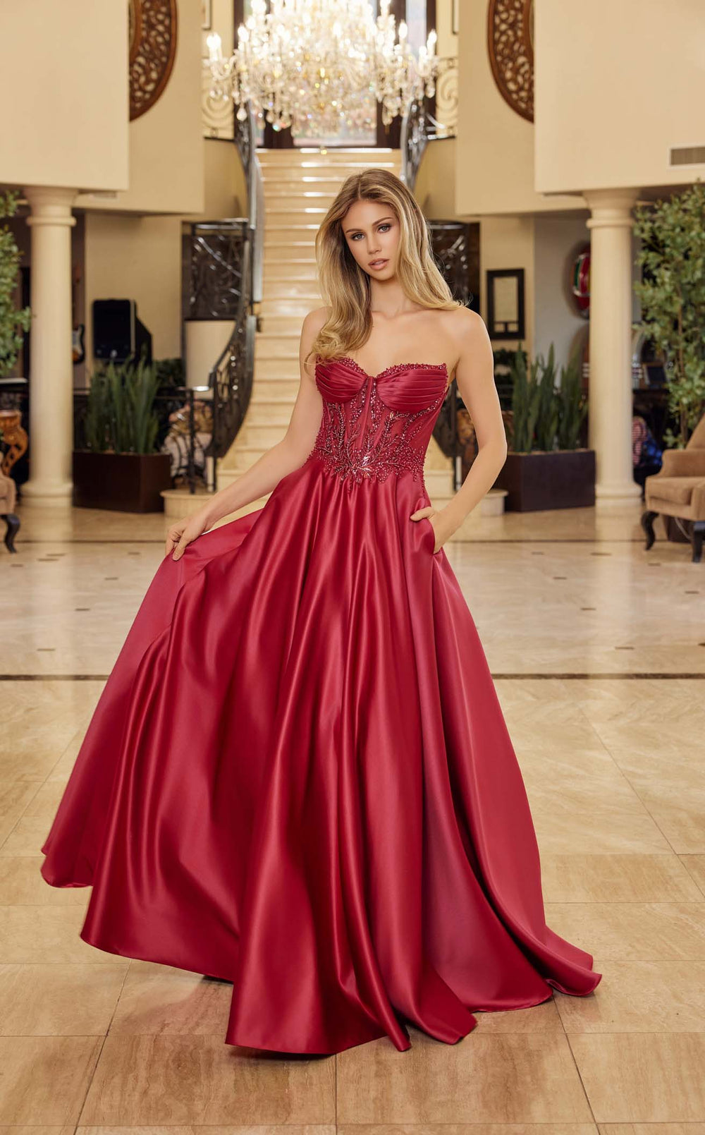 Nox Anabel Y1798 Burgundy