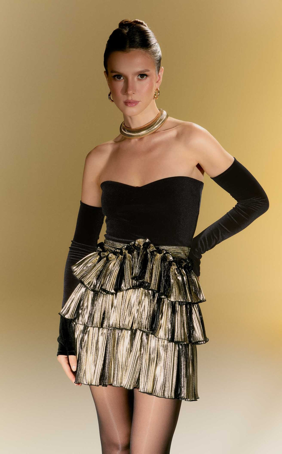 Nur Karaata NKPALACE04 Gold/Black