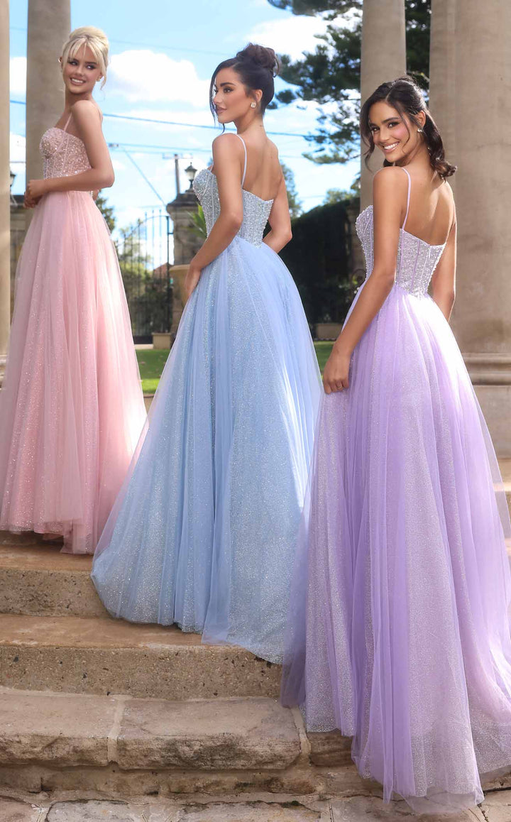 Portia and Scarlett PS25311 Blush&amp;Lilac&amp;Blue