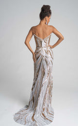 Portia and Scarlett PS25984C Ivory/Gold