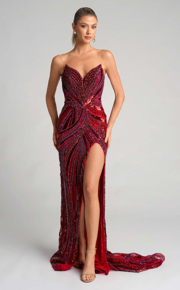 Portia and Scarlett PS25984C Red Multi