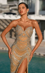 Portia and Scarlett PS25994C Silver/Nude