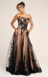 Portia and Scarlett PS26061 Black/Nude