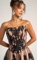 Portia and Scarlett PS26061 Black/Nude