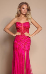 Portia and Scarlett PS26072 Fuchsia