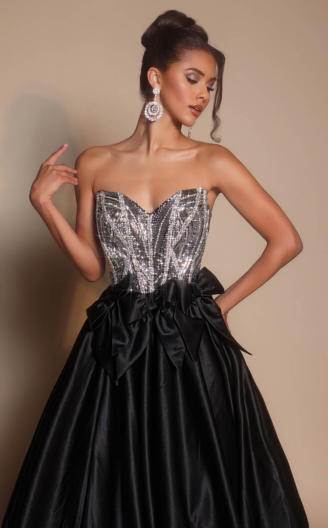 Portia and Scarlett PS26077 Black/Silver