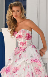 Portia and Scarlett PS26083 White-Pink