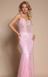 Portia and Scarlett PS26156 Silver/Pink