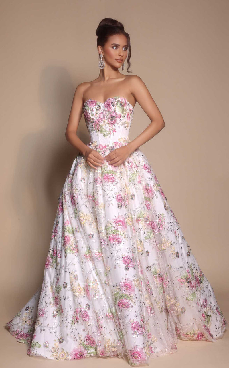 Portia and Scarlett PS26215 Pink/Ivory