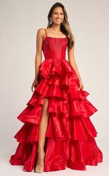 Portia and Scarlett PS26253 Red/Red