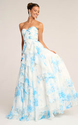Portia and Scarlett PS26254 White/Soft Blue