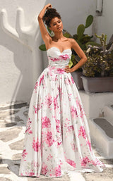 Portia and Scarlett PS26298 White-Pink