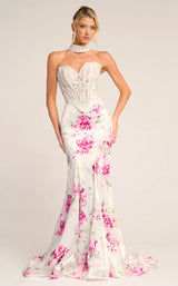 Portia and Scarlett PS26299 White-Pink