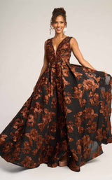 Portia and Scarlett PS26312E Brown Black