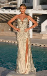 Portia and Scarlett PS26407C Ivory/Gold