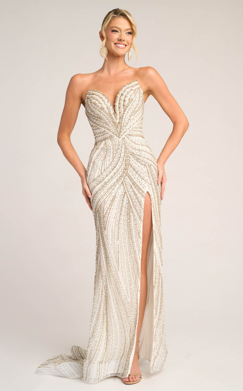 Portia and Scarlett PS26407C Ivory/Gold