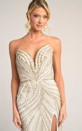 Portia and Scarlett PS26407C Ivory/Gold