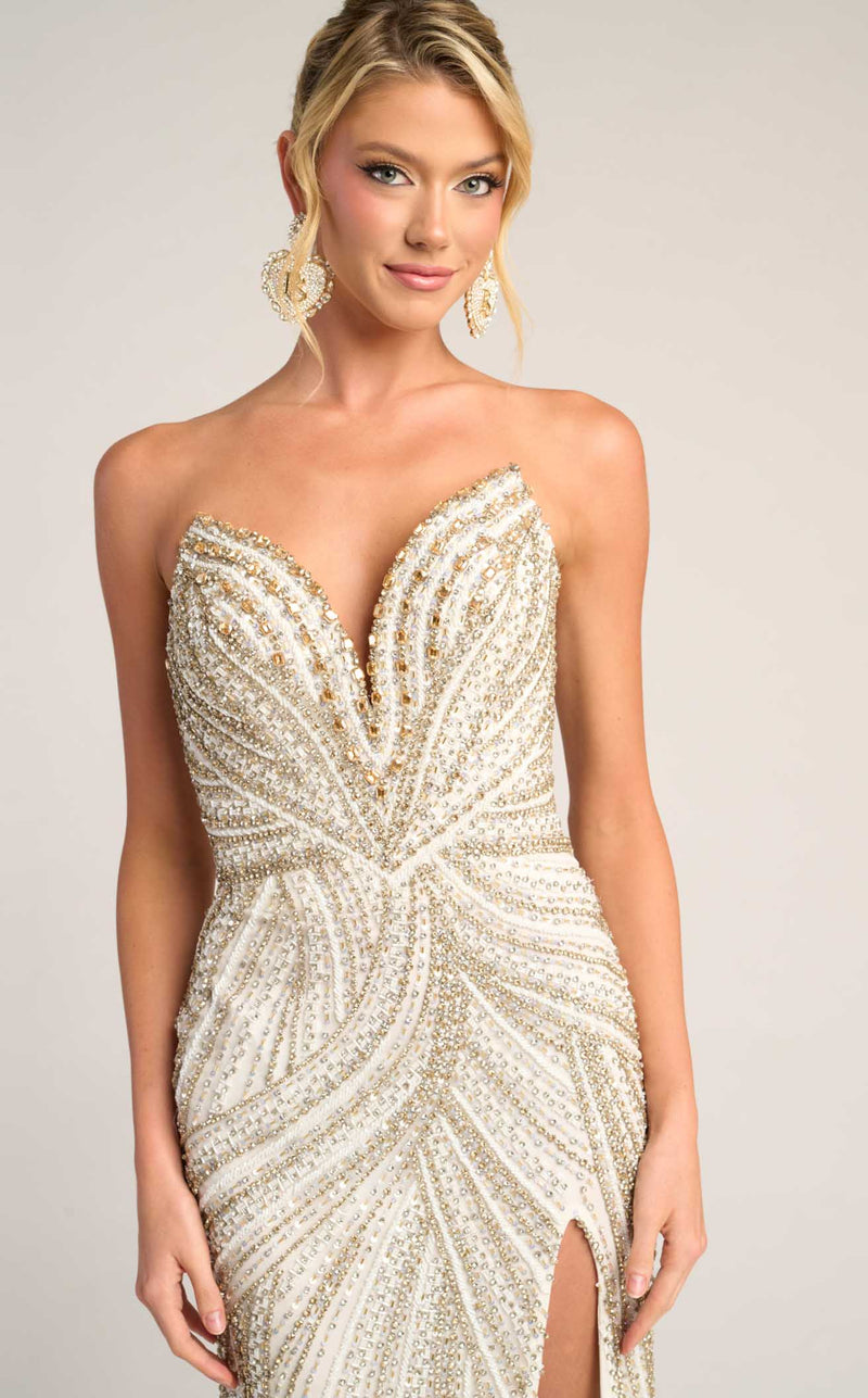 Portia and Scarlett PS26407C Ivory/Gold