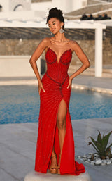 Portia and Scarlett PS26416C Red