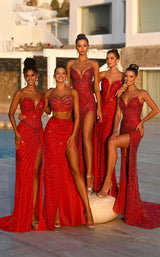 Portia and Scarlett PS26407C Red