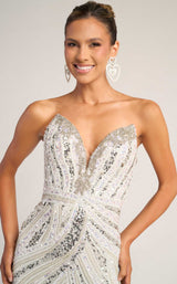 Portia and Scarlett PS26418C Ivory/Silver