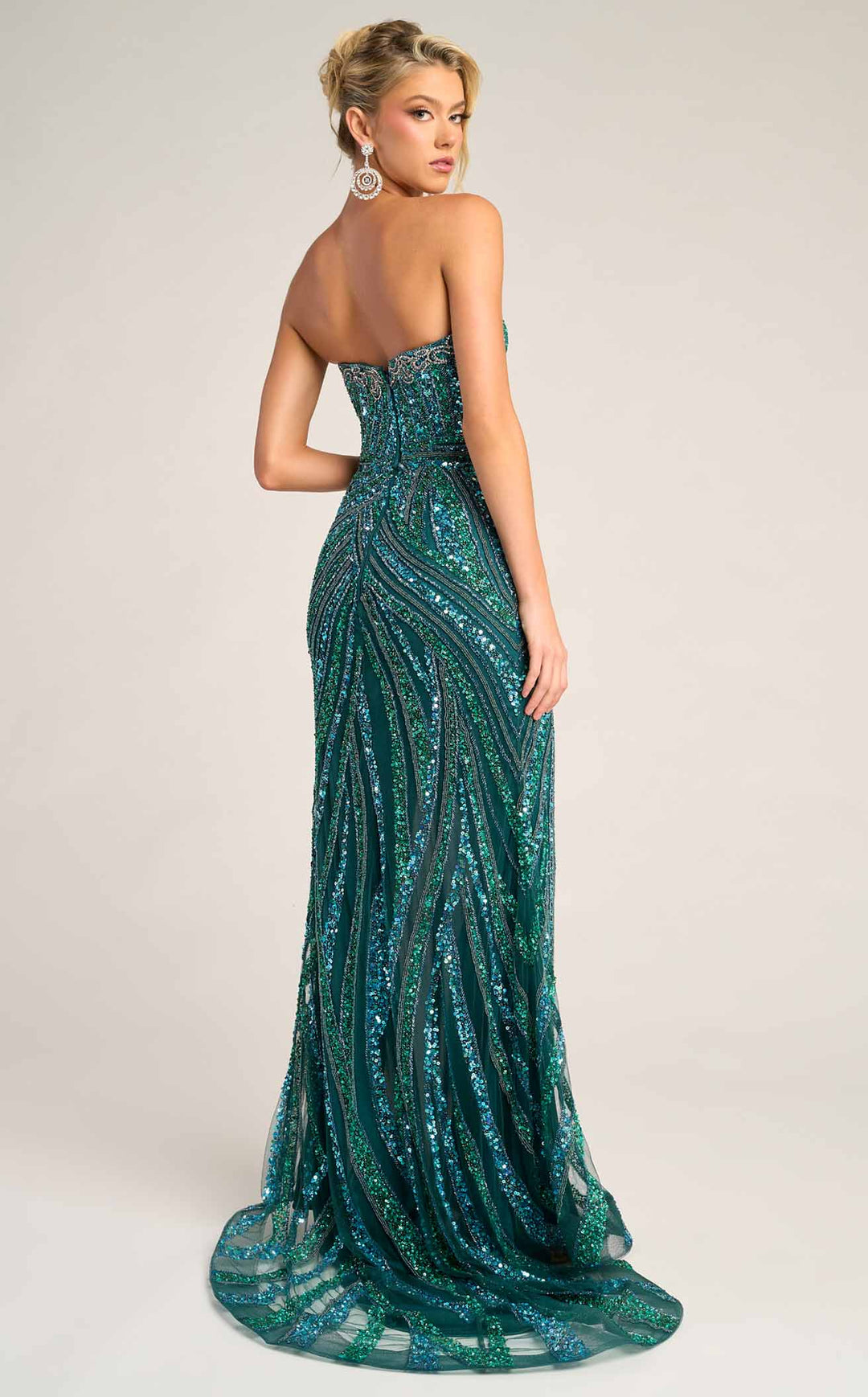 Portia and Scarlett PS26418C Peacock