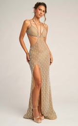 Portia and Scarlett PS26420C Nude/Silver