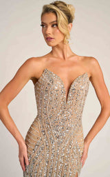 Portia and Scarlett PS26424C Nude/Silver