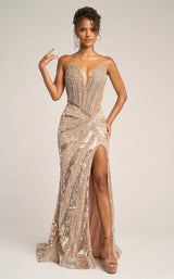 Portia and Scarlett PS26431C Nude/Silver