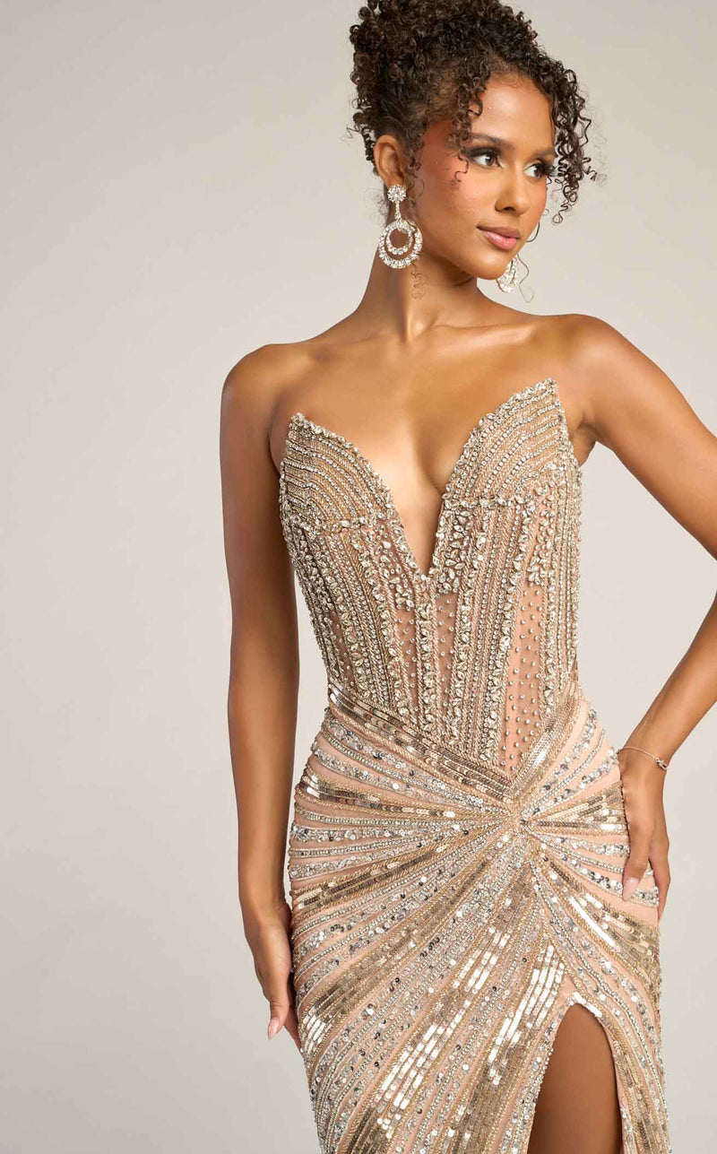 Portia and Scarlett PS26431C Nude/Silver