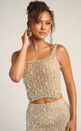 Portia and Scarlett PS26433C Nude/Silver