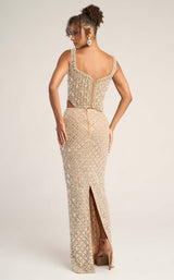 Portia and Scarlett PS26433C Nude/Silver
