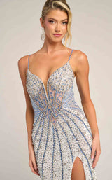 Portia and Scarlett PS26441C Ivory Blue Silver