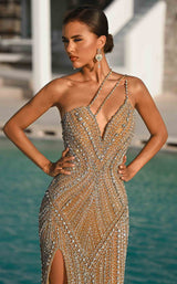 Portia and Scarlett PS26447C Nude/Silver