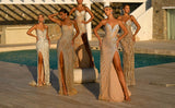 Portia and Scarlett PS26422C Nude/Silver/Ivory Pearl