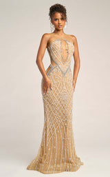 Portia and Scarlett PS26454C Nude/Silver