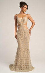 Portia and Scarlett PS26455C Nude/Silver