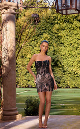Portia and Scarlett PS26705 Nude/Black
