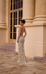 Portia and Scarlett PS26855C Nude/Silver/Ivory-Pearl