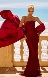 Portia and Scarlett PS26904E Deep-Red