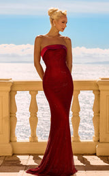 Portia and Scarlett PS26904E Deep-Red