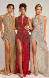 Portia and Scarlett PS25988C Gold&Red&Silver