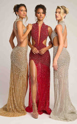 Portia and Scarlett PS25988C Gold&Red&Silver