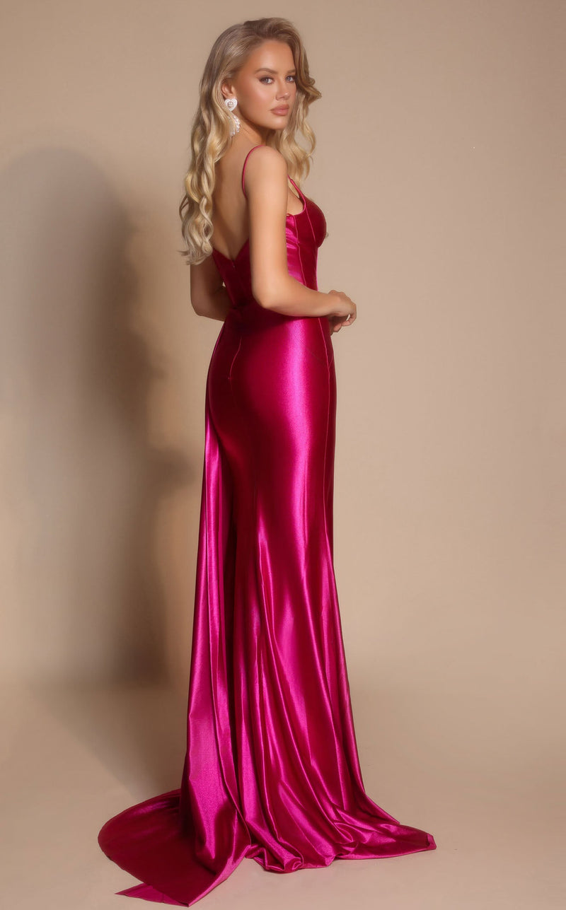 Portia and Scarlett XO037 Fuchsia