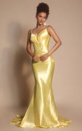 Portia and Scarlett XO042 Yellow