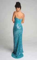 Portia and Scarlett XO054 Turquoise