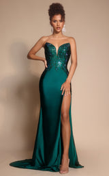 Portia and Scarlett XO067 Emerald