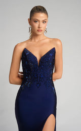 Portia and Scarlett XO067 Navy