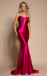 Portia and Scarlett XO080 Fuchsia